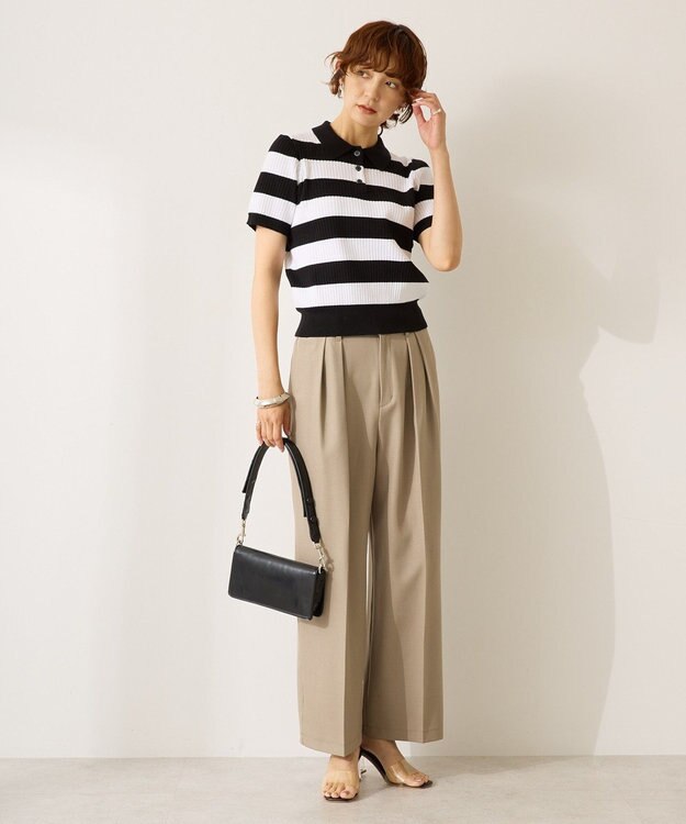 AMERICAN HOLIC アソートニットポロシャツ Border