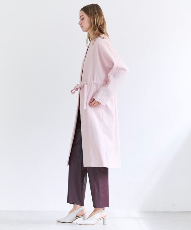 BEIGE， HYAL / フェイクレザーカービーラインイージーパンツ Bordeaux