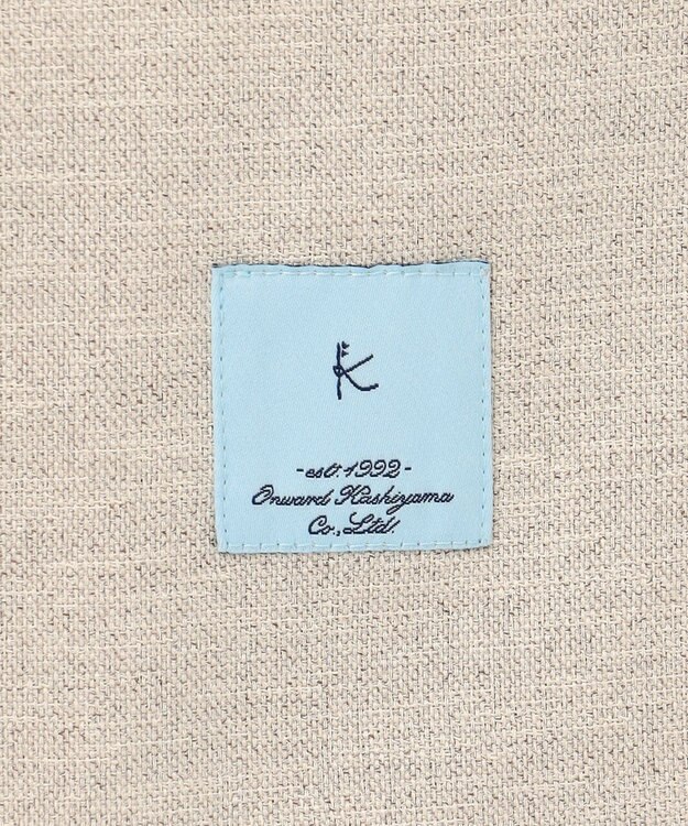 組曲 ライトリネンライク ジャケット ベージュ系