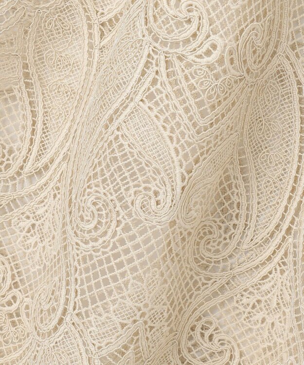 23区 【先行予約】ペイズリーレース キャミソールワンピース ベージュ系