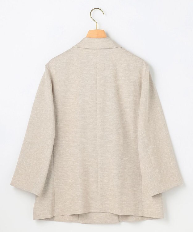 組曲 ライトリネンライク ジャケット ベージュ系