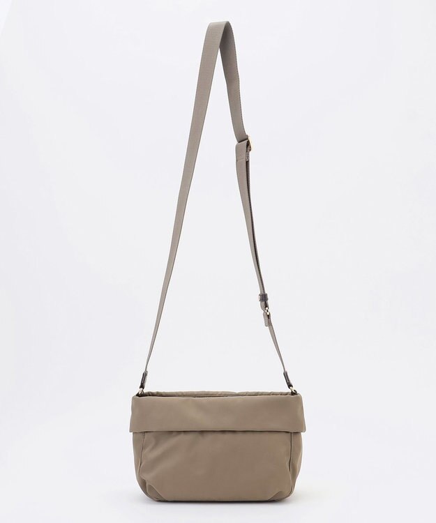 LA BAGAGERIE ダブルフロントポケットショルダー グレージュ