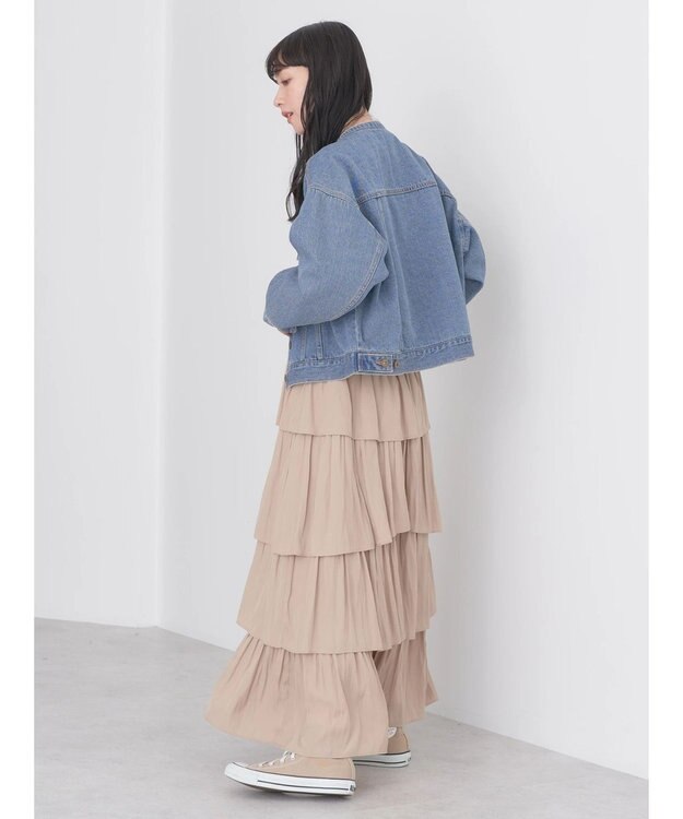 earth music&ecology Ｇジャン Medium Indigo