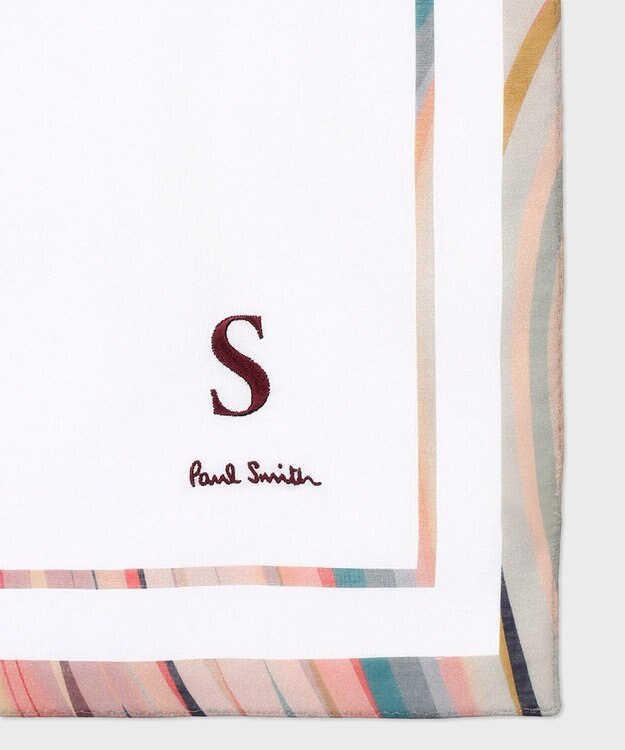 Paul Smith イニシャル ハンカチ S