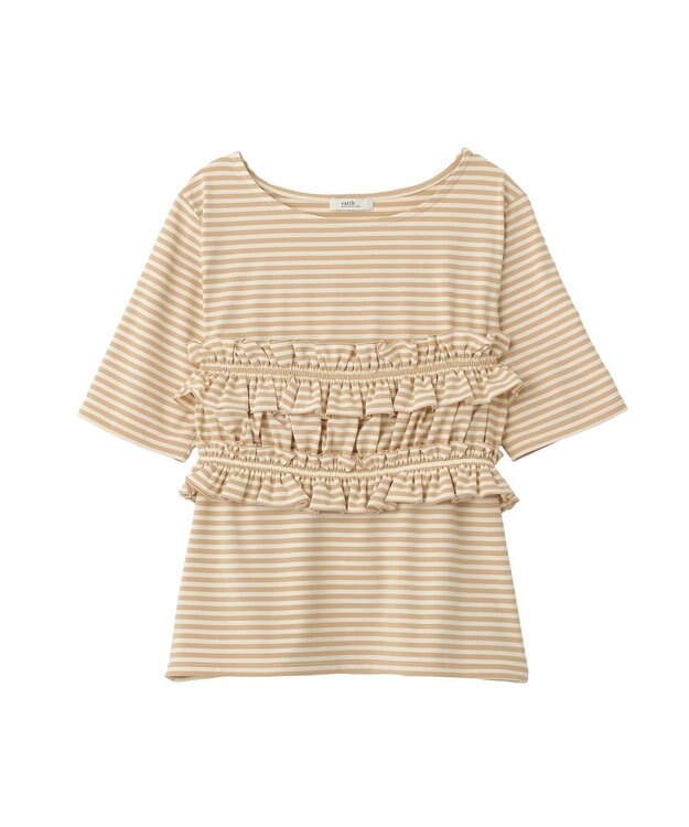 earth music&ecology SET2点マルチウェイバンドゥ＋プルオーバー Beige