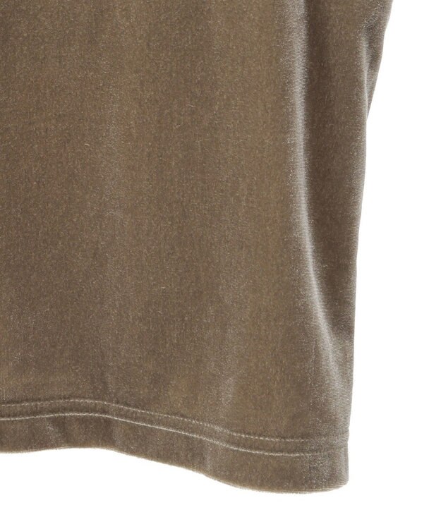 AMERICAN HOLIC カップ付き ベロアショートキャミソール Olive