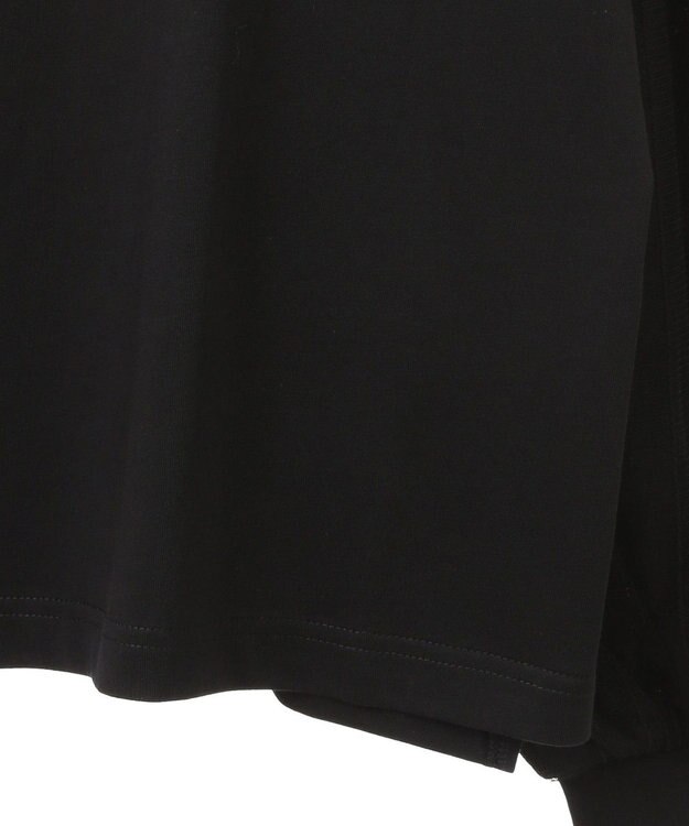 Green Parks 袖チュールドッキングプルオーバー Black