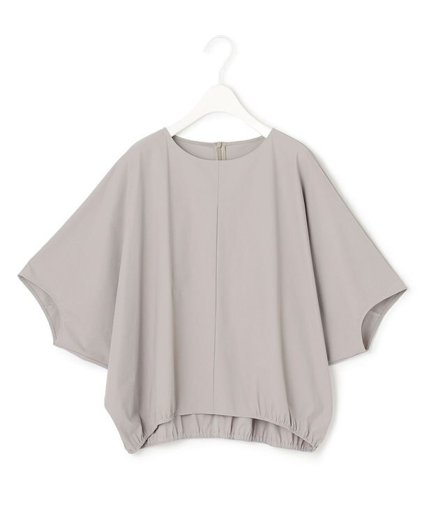 ICB 【接触冷感・UVカット・速乾・洗える】マットスキューバ ドルマンスリーブプルオーバー オリーブ系