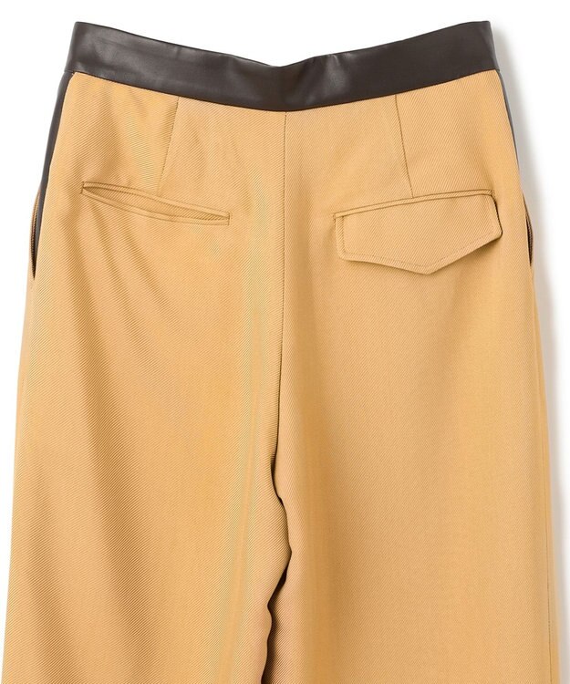BEIGE， ALAIN / ワイドパンツ Camel × Brown