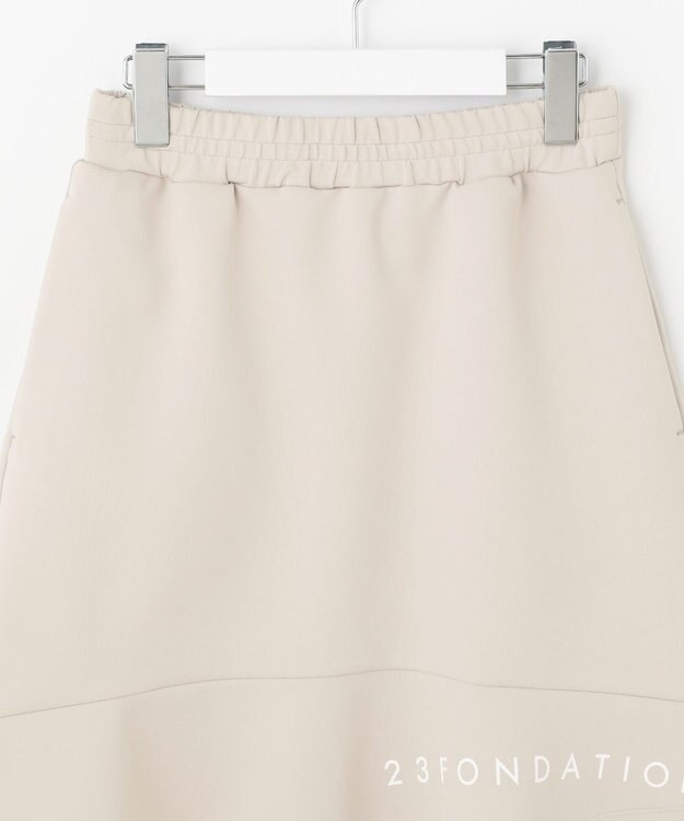 23区GOLF 【WOMEN】【23Fondation/WEB&一部店舗限定】ソフトダンボールニット スカート ベージュ系