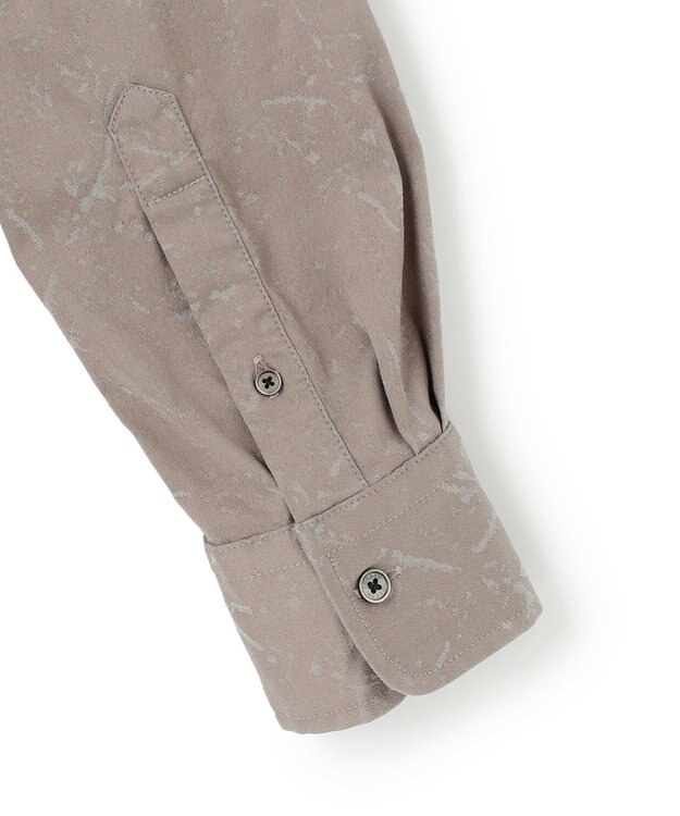 JOSEPH HOMME フォレストジャガードストレッチ　レギュラーカラーシャツ ベージュ系3