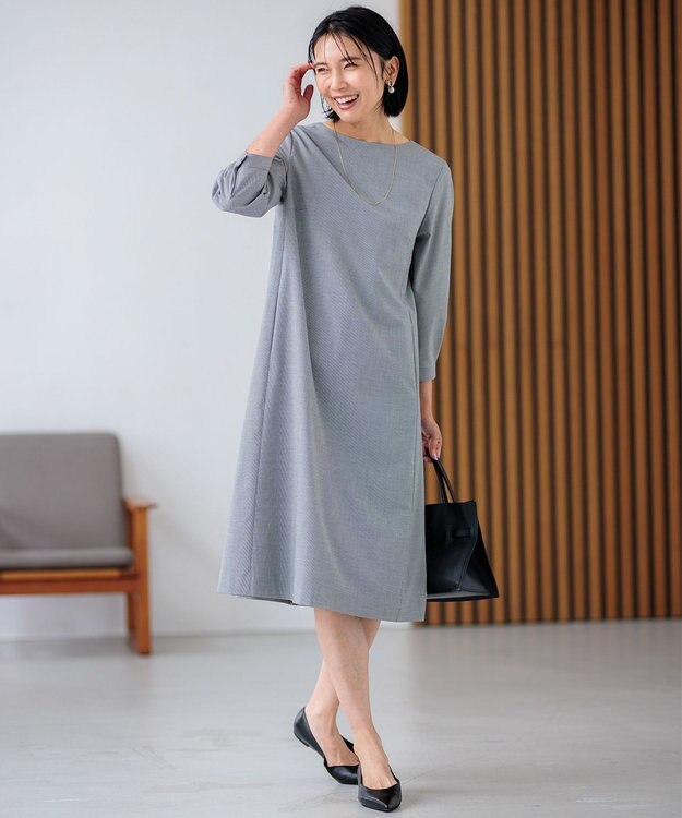 23区 パールモチーフ付 パンプス ブラック系