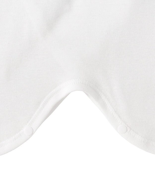 MIKI HOUSE HOT BISCUITS 肌着セット 通年用(無地) 白