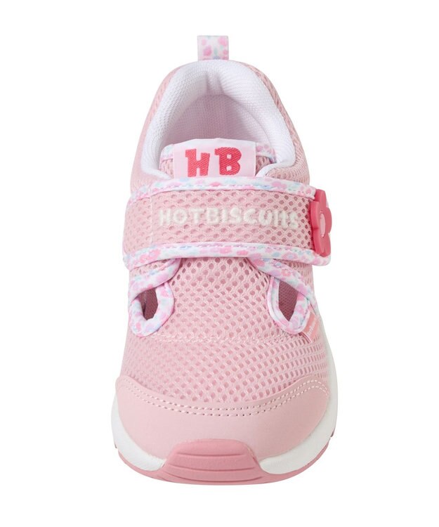 MIKI HOUSE HOT BISCUITS 【16-18cm】ダブルラッセル キッズシューズ ピンク
