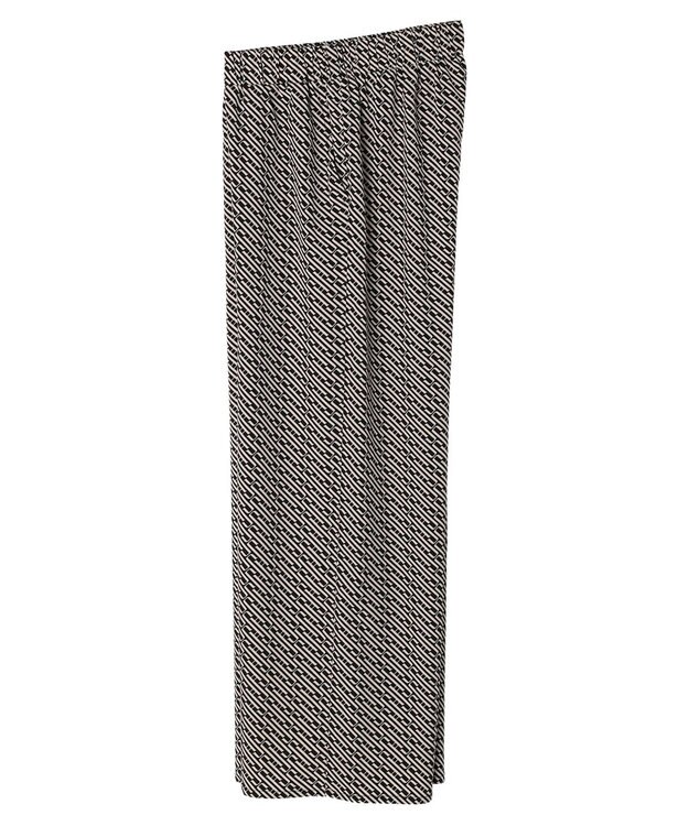 Green Parks ・ｆｕｒｒｙ　ｒａｔｅ　キカガクガラギャザーパンツ Ivory