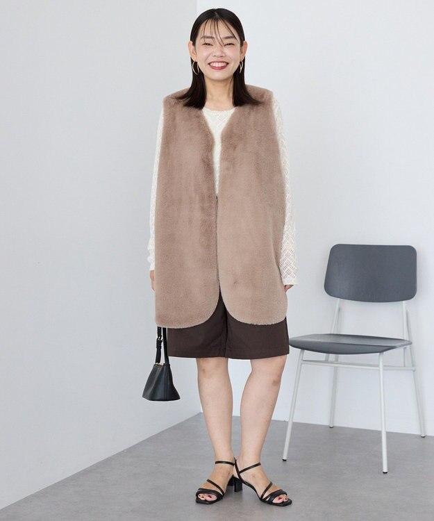 AMERICAN HOLIC レース長袖プルオーバー Ivory