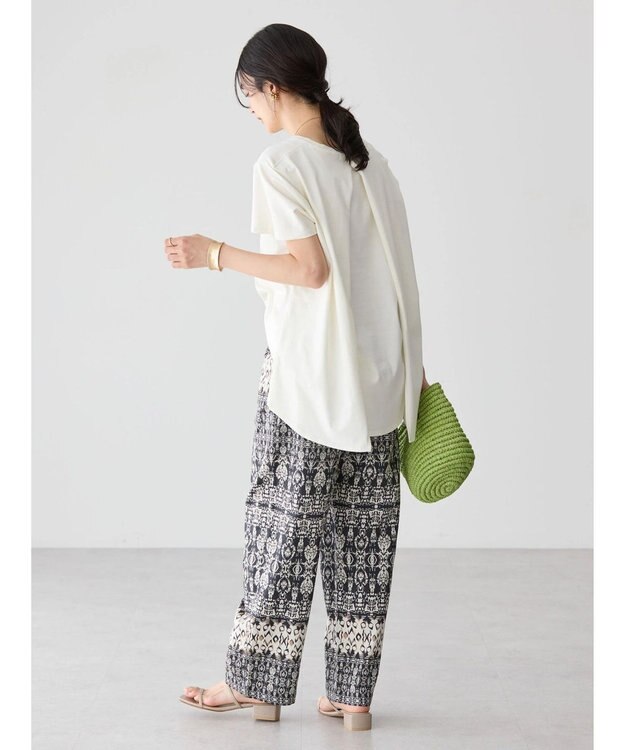 AMERICAN HOLIC バックレイヤードカットプルオーバー Off White