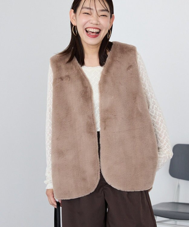 AMERICAN HOLIC レース長袖プルオーバー Ivory