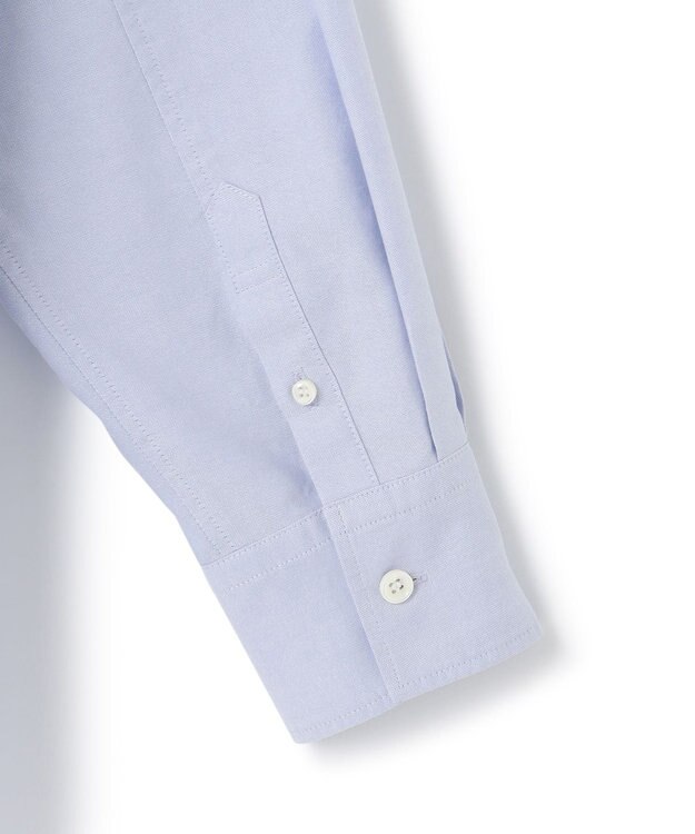 23区 【SLOW/一部店舗限定】コットンオックス シャツ サックスブルー