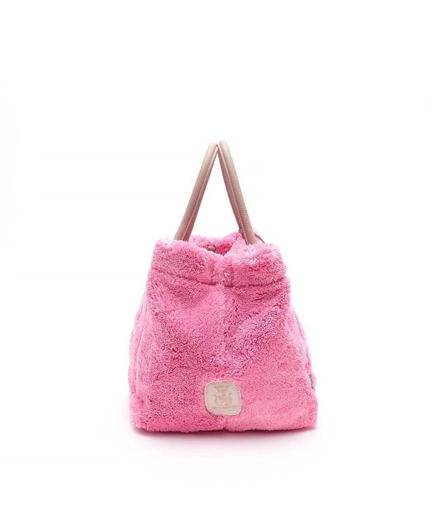 A.D.M.J. 【もこもこ】オスカー/コード刺しゅうキューブトート25cm(Dカン＋) FADAD ROSE