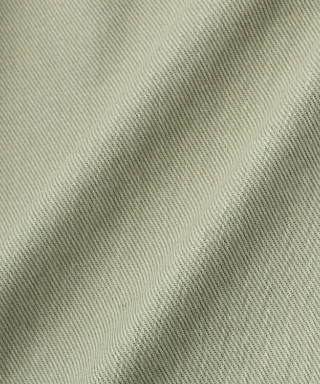 earth music&ecology 【綿100％】ポケットレースカラーパンツ Light Green