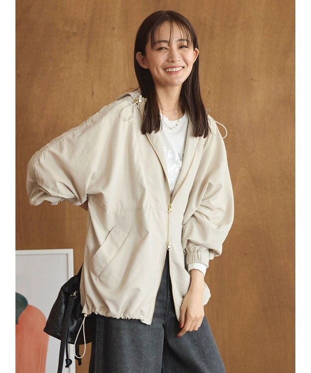 Green Parks 撥水加工　ソフトブルゾン Light Beige