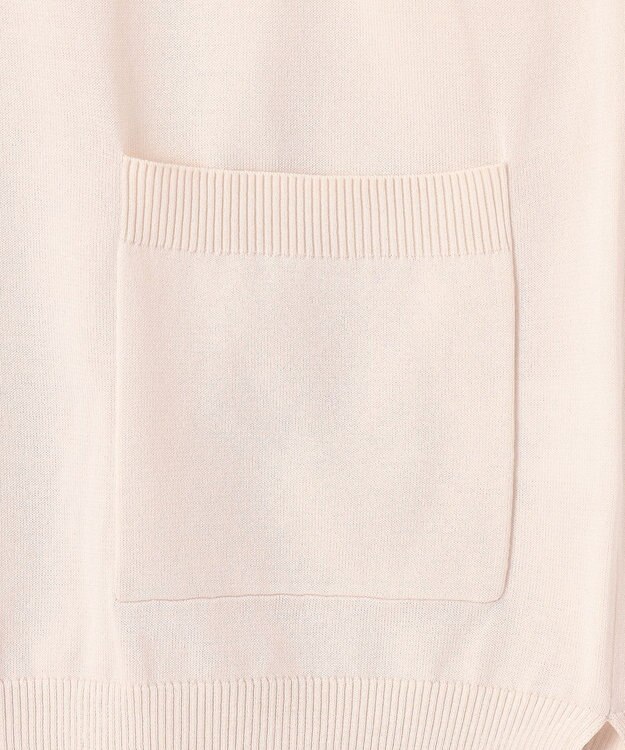 J.PRESS LADIES 【洗える】 Co/Peライト Vネック ロング カーディガン アイボリー系