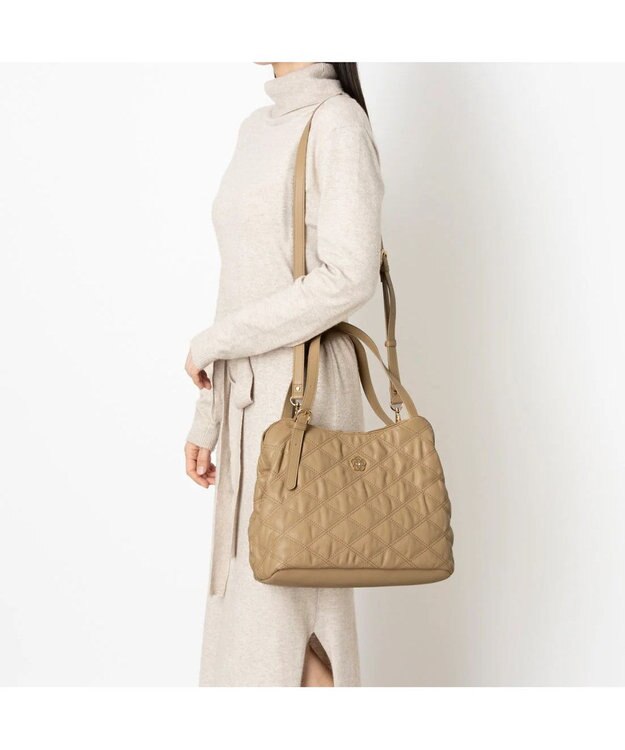 CLATHAS ルトレ 2WAYショルダーバッグ ベージュ