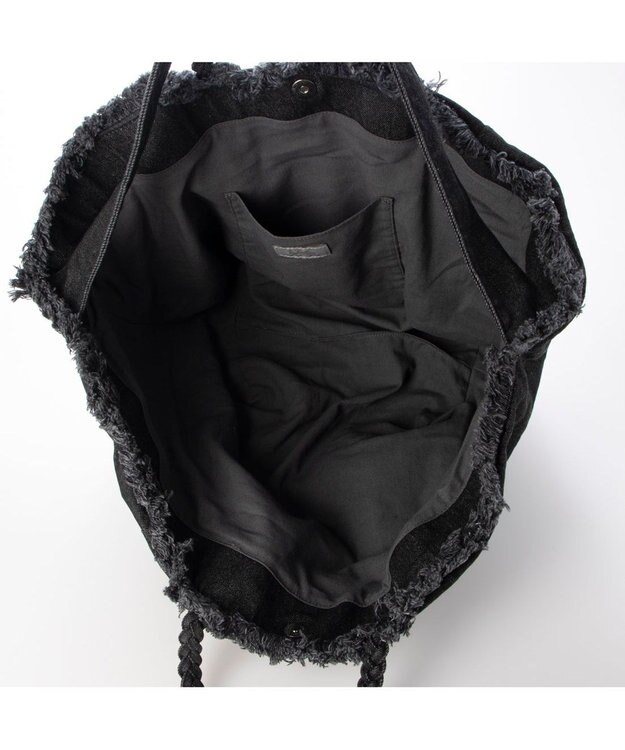 UNBILLION カシュカシュ cachecache / 2wayビッグデニムトート ブラック