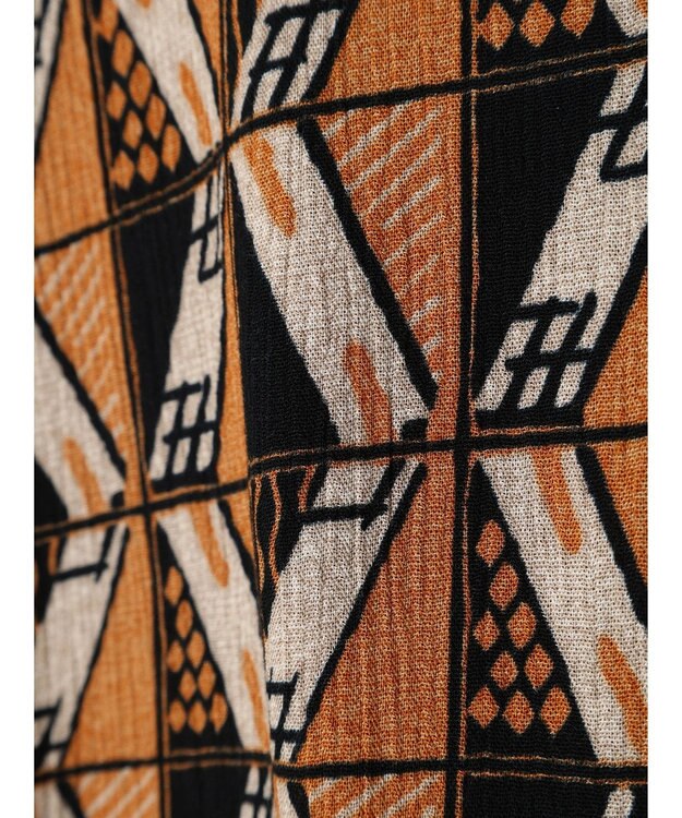 Green Parks ＫＢＦ　アフリカ柄サロペット Camel