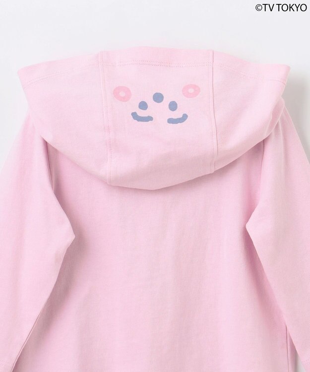 組曲 KIDS 【UVケア】【80-100㎝】シナぷしゅシャボン パーカー ピンク