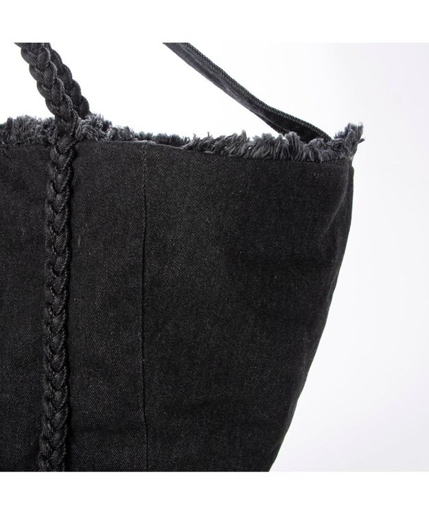 UNBILLION カシュカシュ cachecache / 2wayビッグデニムトート ブラック