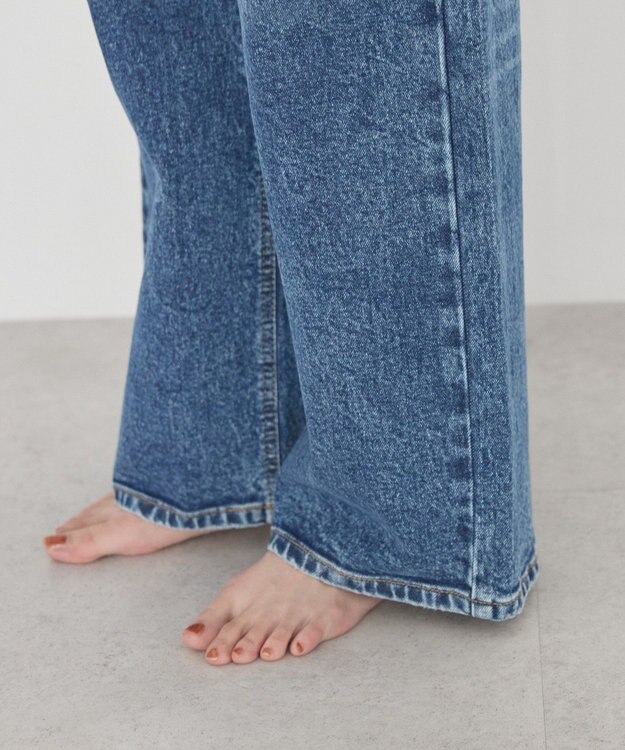 AMERICAN HOLIC 【EDWIN別注】ワイドデニム Medium Indigo