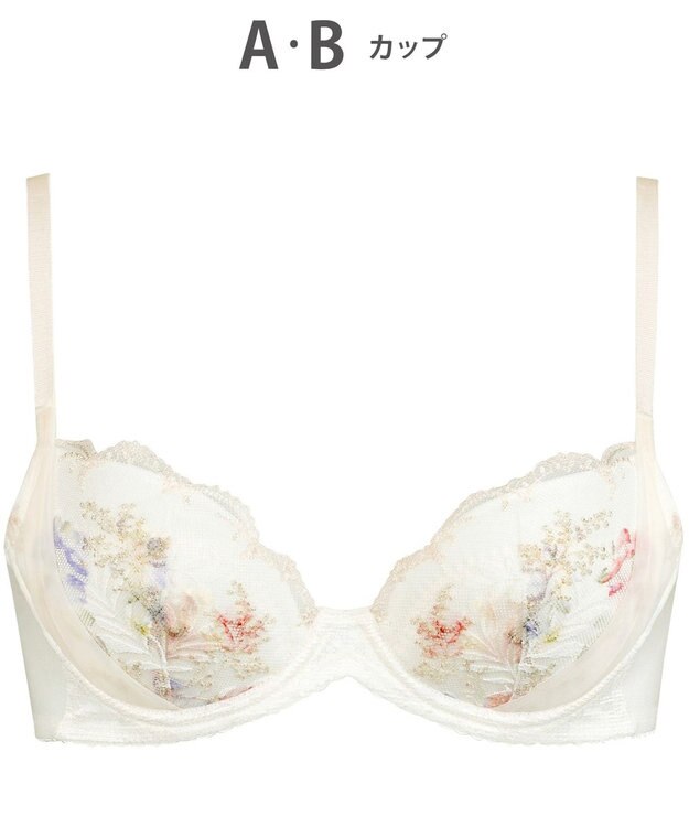 Wing 3/4カップブラ 【エアリーソフトブラ】 ふんわり軽いつけごこち　ウイング／ワコール　KB2201 シェルベージュ