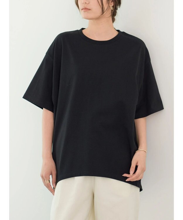 Green Parks コクーンシルエットカットプルオーバー Black