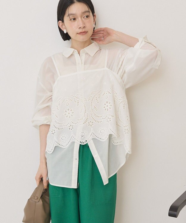 AMERICAN HOLIC レースビスチェ Off White