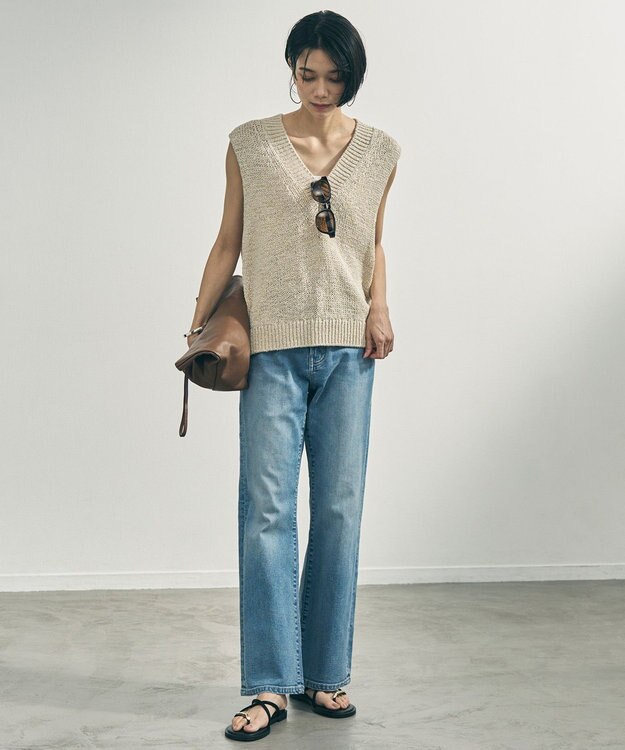 UNFILO 【UNFILO DENIM】フレアデニム ライトブルー