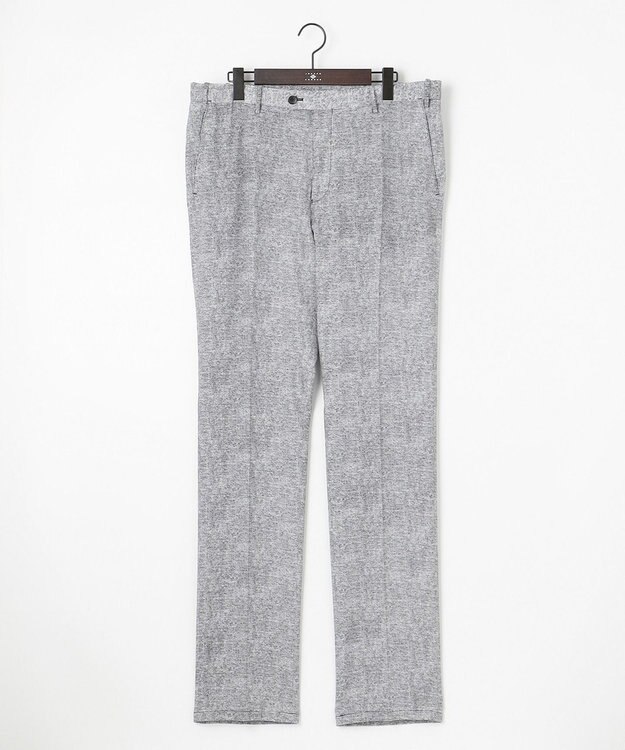 JOSEPH ABBOUD 【キングサイズ・驚きの多機能】ドライサッカー パンツ ライトグレー系