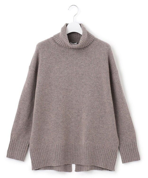 J.PRESS YORK STREET 【WOMEN】タートルネック ニット ブラウン系