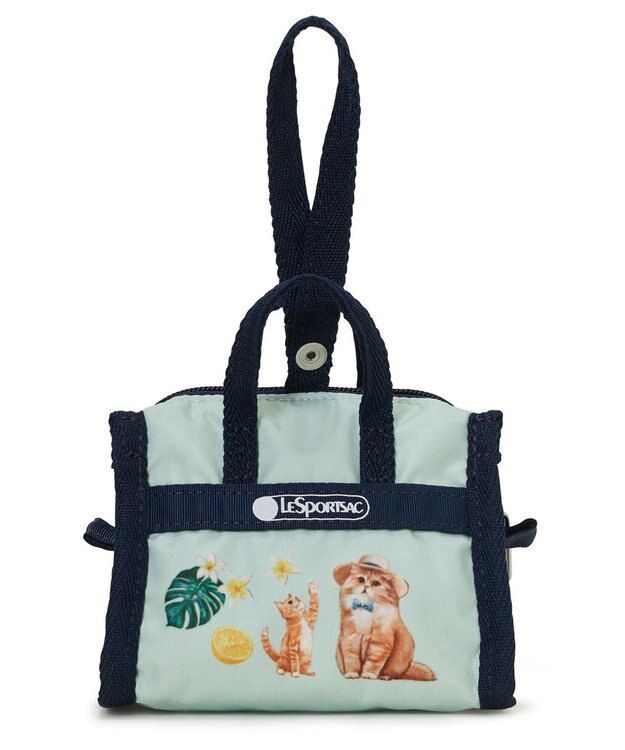 LeSportsac MICRO WEEKENDER CHARM/トロピカルミャオキャットマイクロウィークエンダーチャーム トロピカルミャオキャットマイクロウィークエンダーチャーム