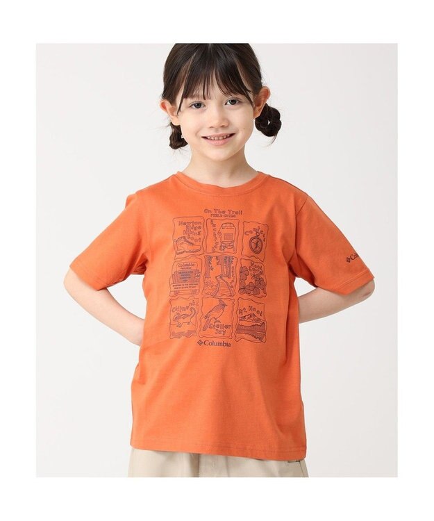 Columbia Columbia/ 【KIDS】バレークリークショートスリーブグラフィックシャツ /コロンビア Tuscan、 Hike Guide