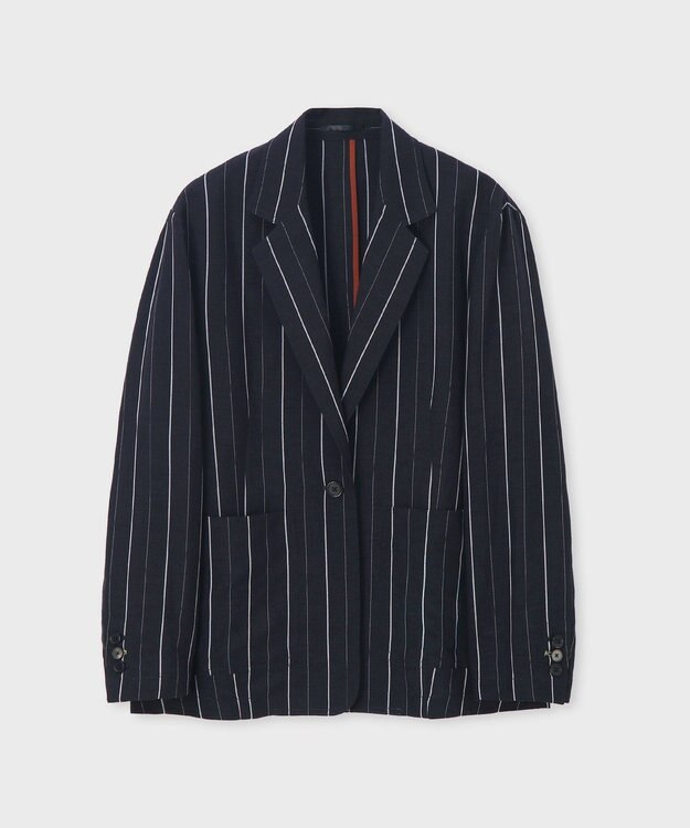 Paul Smith ストライプ ジャケット ネイビー