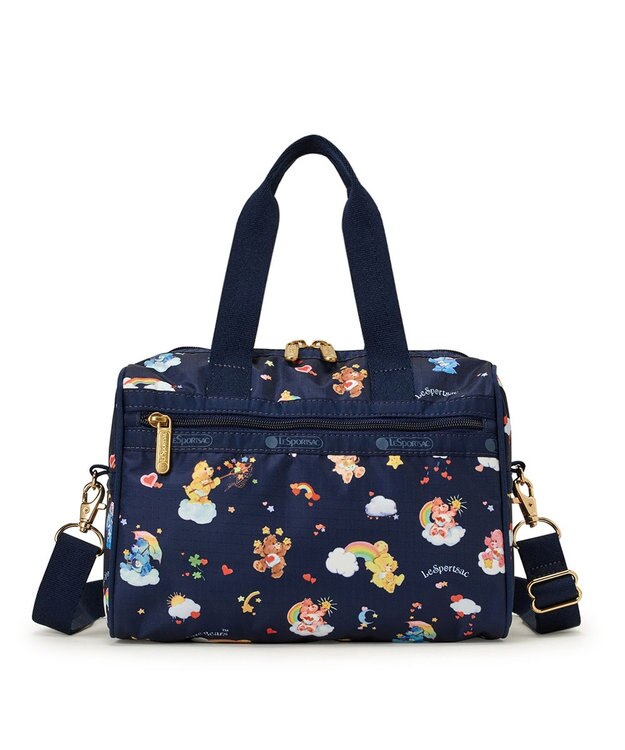 LeSportsac EVERYDAY SM SATCHEL/ケアベアドリームズネイビー ケアベアドリームズネイビー
