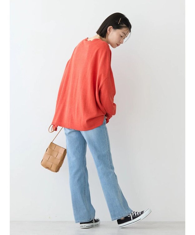 AMERICAN HOLIC ＢＩＧニットプルオーバー Red