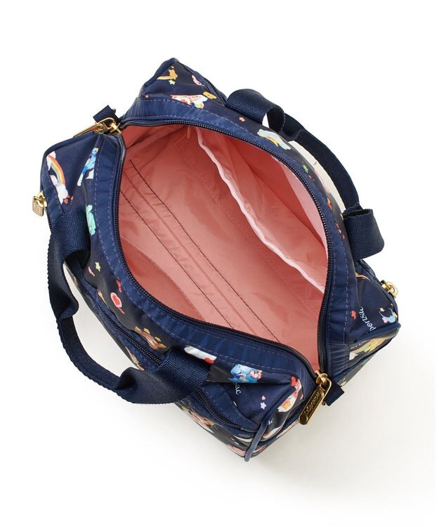 LeSportsac EVERYDAY SM SATCHEL/ケアベアドリームズネイビー ケアベアドリームズネイビー