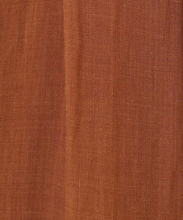 自由区 L 【カタログ掲載・接触冷感・洗える】ラミーローン ワンピース コッパー