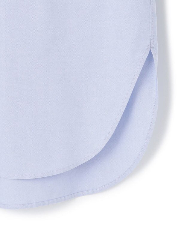 23区 【SLOW/一部店舗限定】コットンオックス シャツ サックスブルー