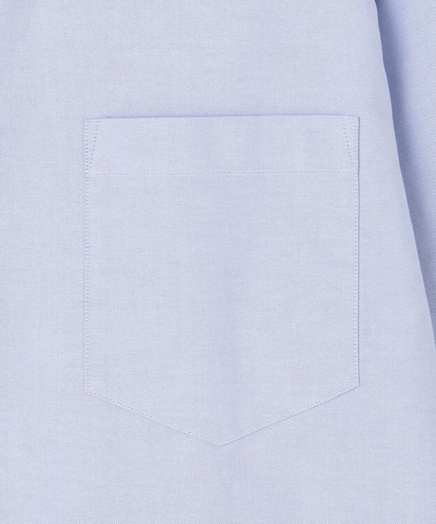 23区 【SLOW/一部店舗限定】コットンオックス シャツ サックスブルー