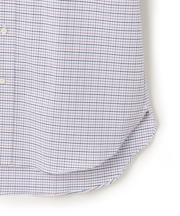 J.PRESS MEN 【WEB・一部店舗限定】オックスフォードトリプルカラーチェック 半袖シャツ/B.D ピンク系3