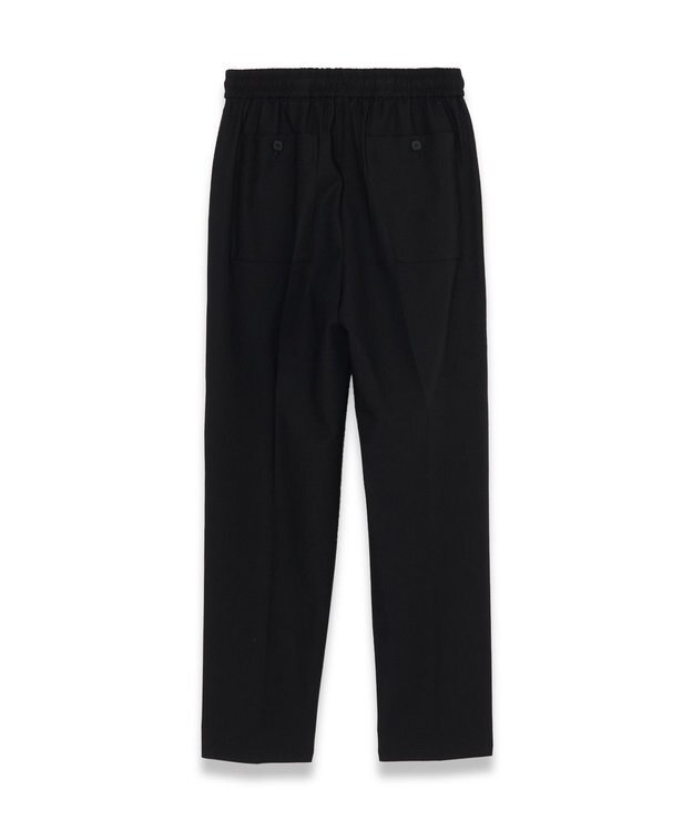 JOSEPH 【WEB&OUTLET限定・洗える】2WAYダブルクロス　イージートラウザーズ Black